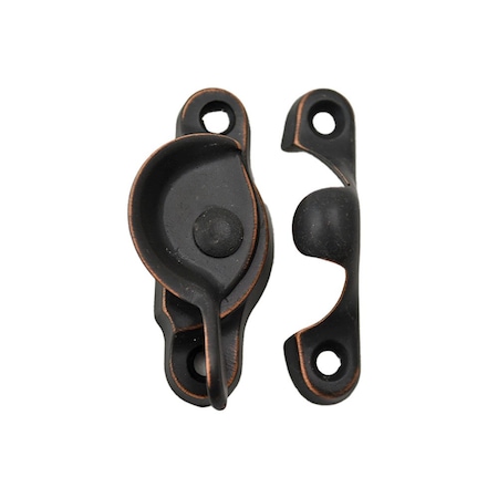 Ives Commercial Aluminum Window Lock Aged Bronze Finish 07A716